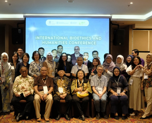 A group photo with participants at the pre-conference workshop