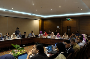 Participants engaging in discussions during the pre-conference workshop at IBHC 2024.